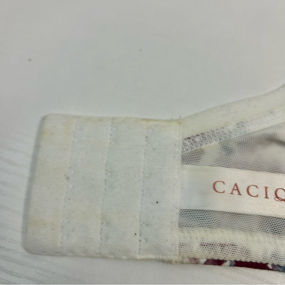 Cacique Lane Bryant Lightly Lined Full Coverage Floral Underwire Bra 38C - Picture 14 of 15